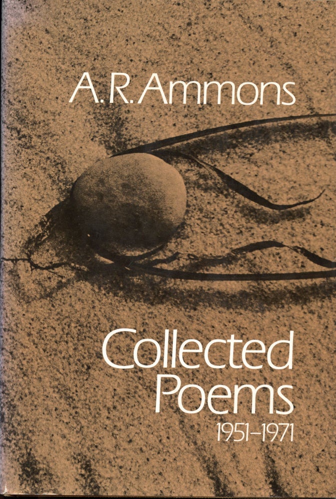 Item #562 Collected Poems 1951-1971. A. R. Ammons.