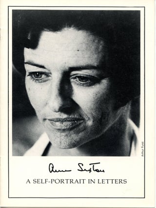 Item #658 Anne Sexton: A Self-Portrait in Letters. Anne Sexton, Linda Gray Sexton, Lois Ames