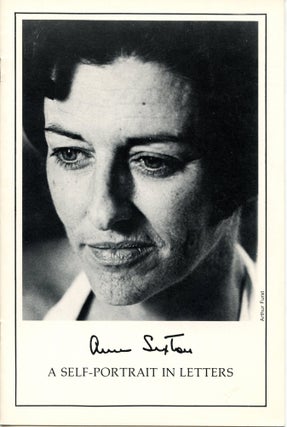 Item #658 Anne Sexton: A Self-Portrait in Letters. Anne Sexton, Linda Gray Sexton, Lois Ames