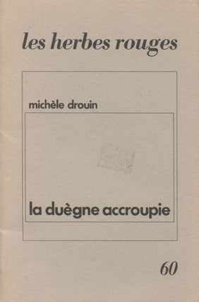 Item #977 La Duegne Accroupie. Michele Drouin
