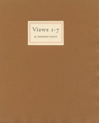 Item #1436 Views 1-7 (Maya Quarto Nine). Theodore Enslin, Ted
