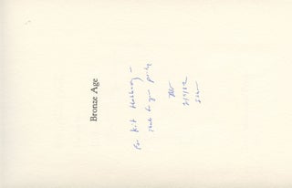 Bronze Age: Poems