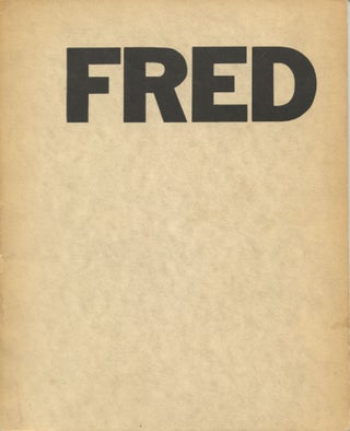 Item #1848 Fred: A Narrative in Short Lines. A. Christophersen, Audrey