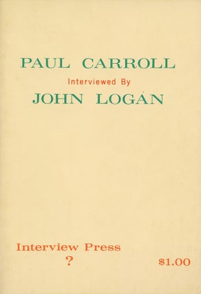 Paul Carroll Interviewed by John Logan