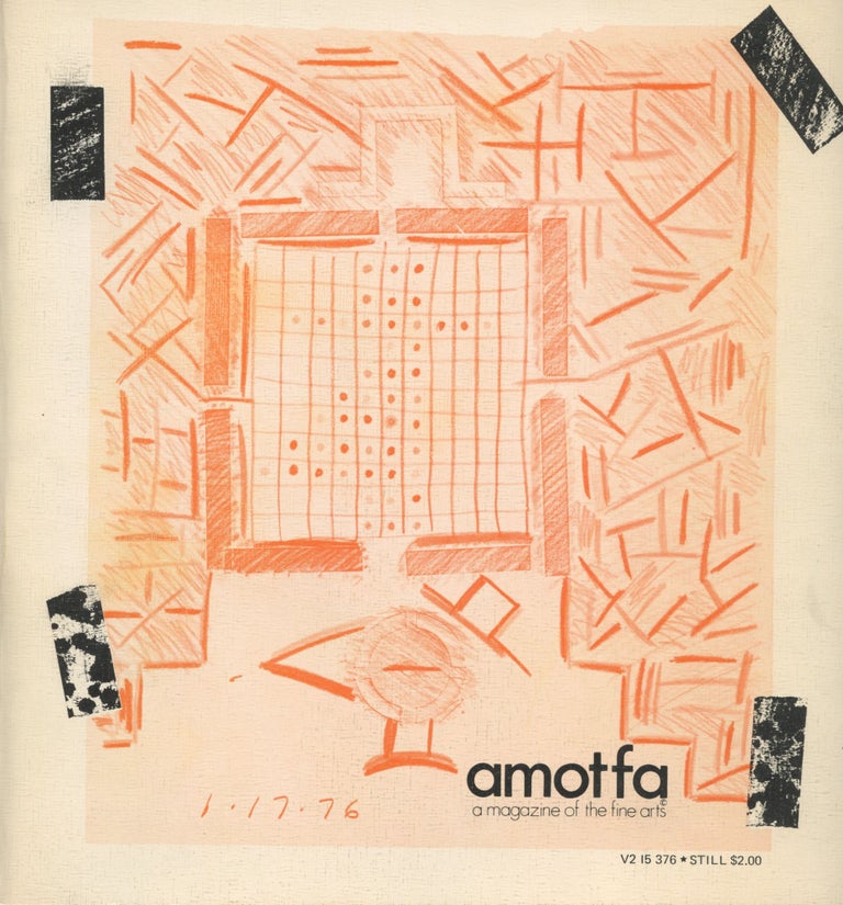 Item #2725 Amotfa: a magazine of the fine arts, volume 2, issue 5