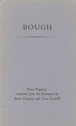 Item #3302 Bough. Petru Popescu