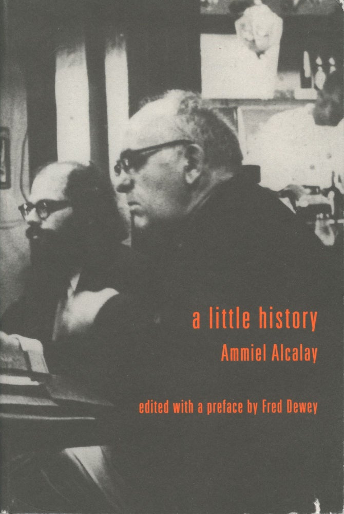 Item #3501 A Little History. Ammiel Alcalay.