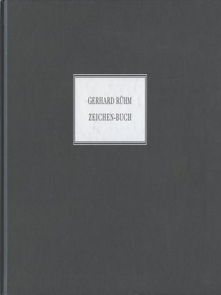 Item #3624 Zeichen-Buch. Gerhard Rühm