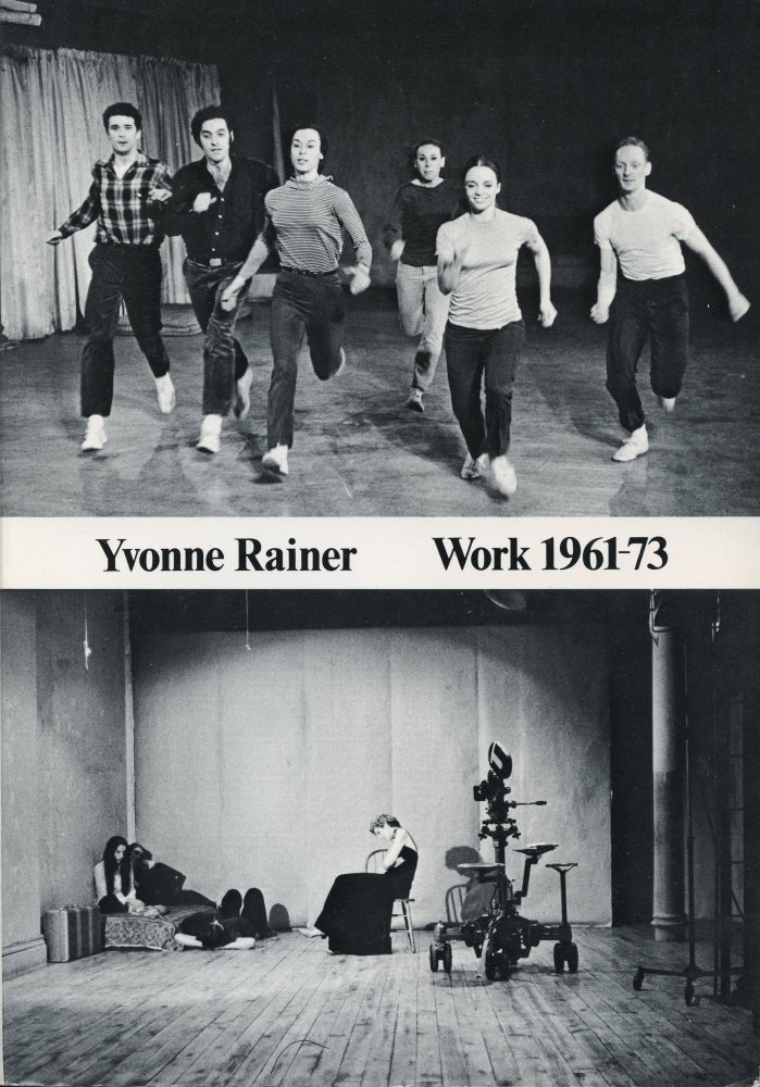 Item #3628 Work 1961-73. Yvonne Rainer.