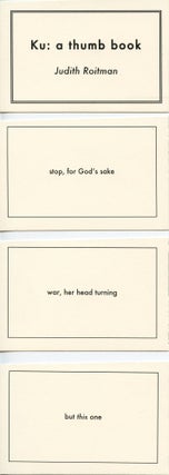 Ku: a thumb book
