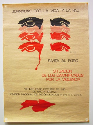 Item #3780 Situacion de los Damnificados por la Violencia. Jornadas por la Vida y. la Paz