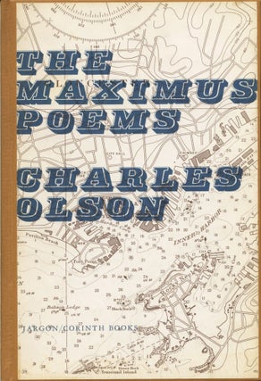 Item #3998 The Maximus Poems. Charles Olson