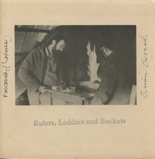 Item #4110 Rulers, Ladders and Buckets. Geoffrey Hendricks, Brian Buczak