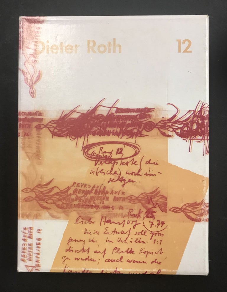 Item #4131 Copley Buch (Gesammelte Werke Band 12). Dieter Roth.