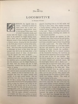 The Hue and Cry: An Annual Magazine, Vol. III, Nos. 10 & 11