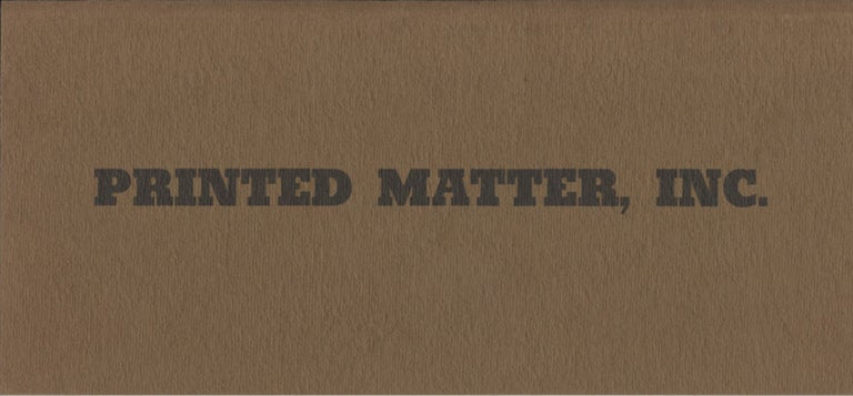 Item #4550 Catalogue, October 1977. Inc Printed Matter.