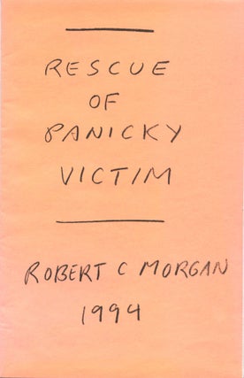 Item #4565 Rescue of Panicky Victim. Robert C. Morgan