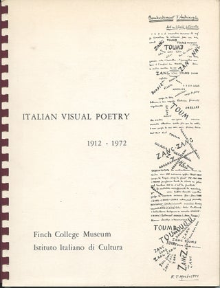 Italian Visual Poetry 1912–1972
