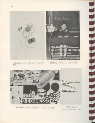 Italian Visual Poetry 1912–1972