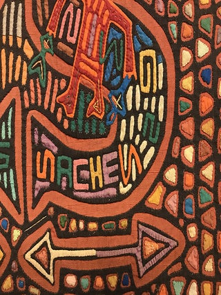 Untitled mola (“Singer Sewing Machines”)