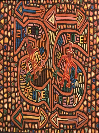 Untitled mola (“Singer Sewing Machines”)