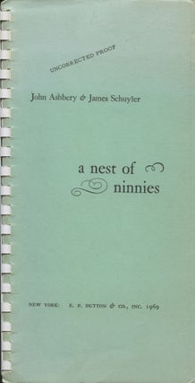 Item #4632 A Nest of Ninnies. John Ashbery, James Schuyler