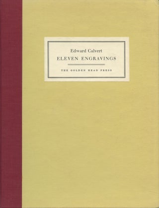 Item #4633 Eleven Engravings. Edward Calvert