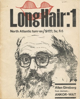 Item #4636 LONG HAIR magazine, Volume 1 Number 1. Allen Ginsberg, Jack Micheline, Charles...