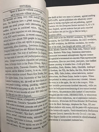 LONG HAIR magazine, Volume 1 Number 1