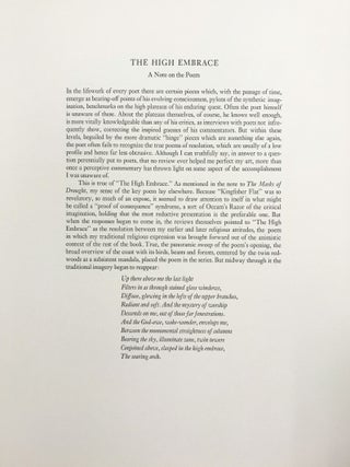 The High Embrace