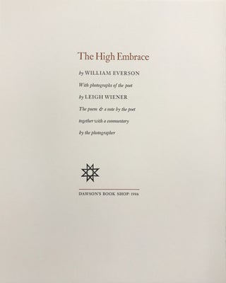 The High Embrace