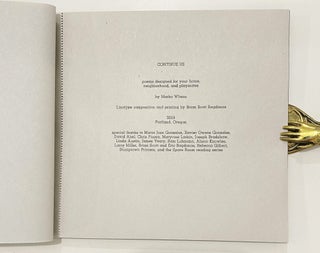 Continue Us: Poems Designed for Your Home, Neighborhood, and Playmates