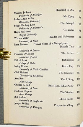 “The Barber” in New Signatures I: A Selection of College Writing