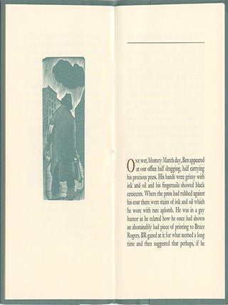 A Brief Account of the Between-Hours Press, Ben Grauer, Proprietor