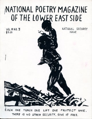 Item #4855 National Poetry Magazine of the Lower East Side (Vol. 8, No. 3). Stephen Paul Miller,...