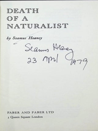 Death of a Naturalist