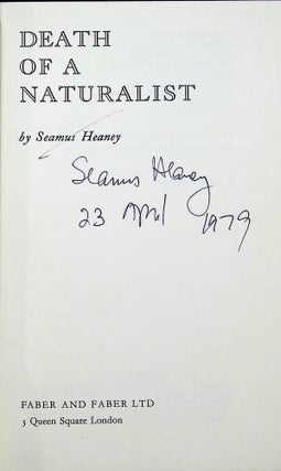 Death of a Naturalist