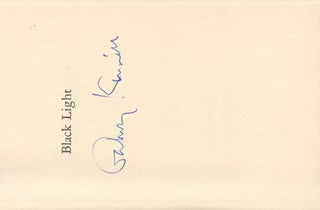 Black Light: A Novel (signed)